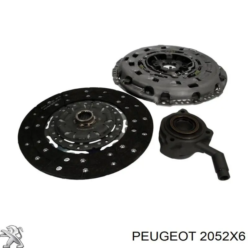 2052X6 Peugeot/Citroen сцепление