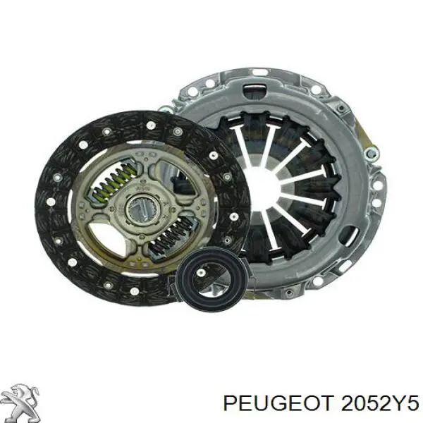 Купить 2052Y5 Peugeot/Citroen Комплект сцепления (диск, корзина, подшипник)