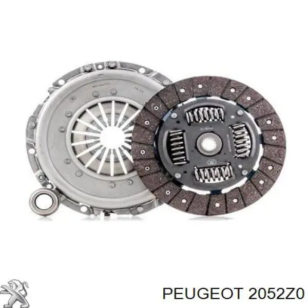 Купить 2052Z0 Peugeot/Citroen Комплект сцепления (диск, корзина, подшипник)