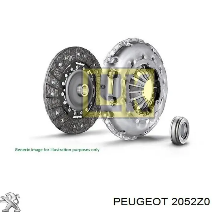 Сцепление 2052Z0 Peugeot/Citroen