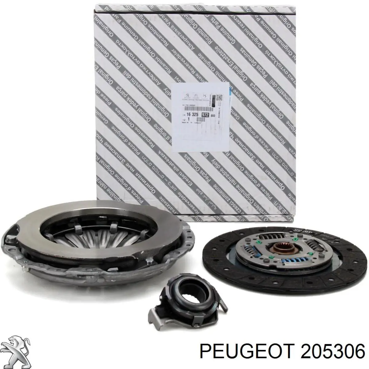 Купить 205306 Peugeot/Citroen Комплект сцепления (диск, корзина, подшипник)