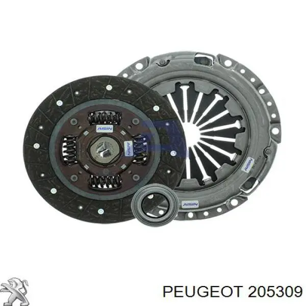 Купить 205309 Peugeot/Citroen Комплект сцепления (диск, корзина, подшипник)