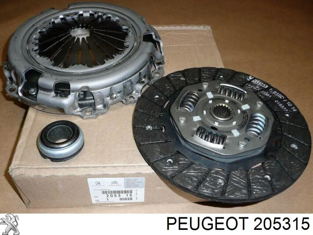 Купить 205315 Peugeot/Citroen Комплект сцепления (диск, корзина, подшипник)