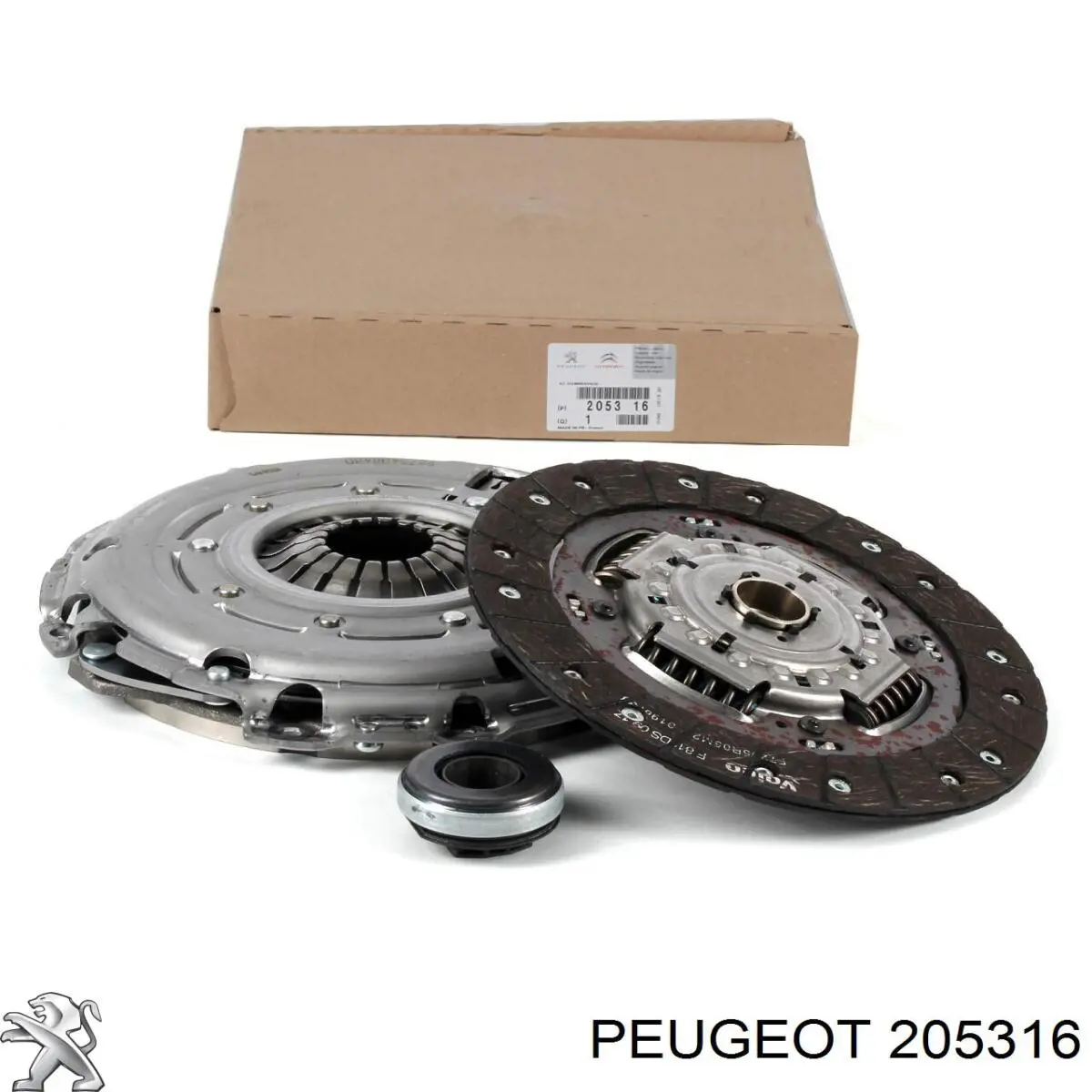 Комплект сцепления (3 части) Peugeot/Citroen 0000205809 цена, от 244.82 USD