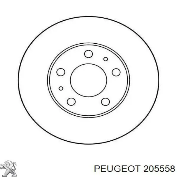 Диск сцепления Peugeot/Citroen 205558 цена, от 79.66 USD