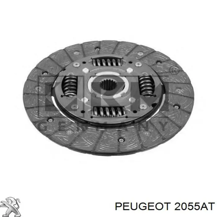 Диск сцепления Peugeot/Citroen 2055AT