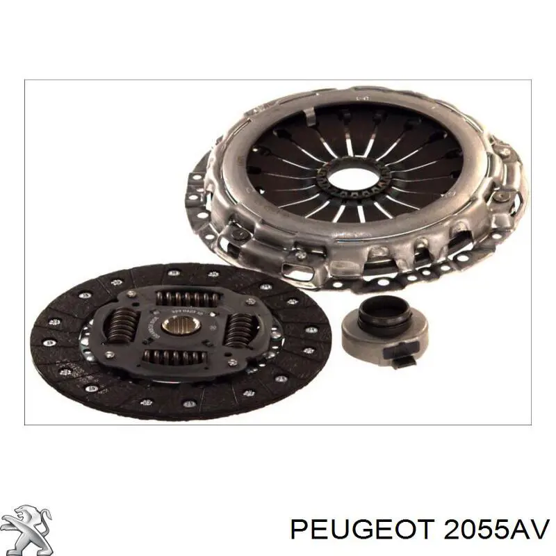 2055AV Peugeot/Citroen диск сцепления