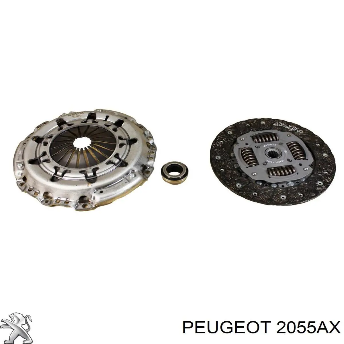 Диск сцепления 2055AX Peugeot/Citroen