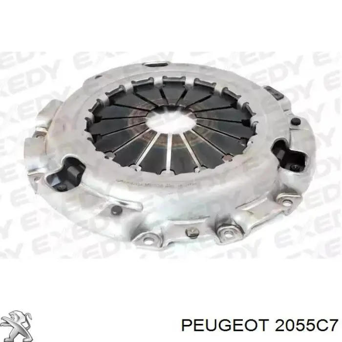 2055C7 Peugeot/Citroen диск сцепления
