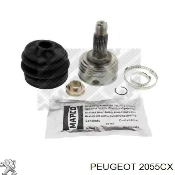 Купить 00002055CX Peugeot/Citroen Диск сцепления