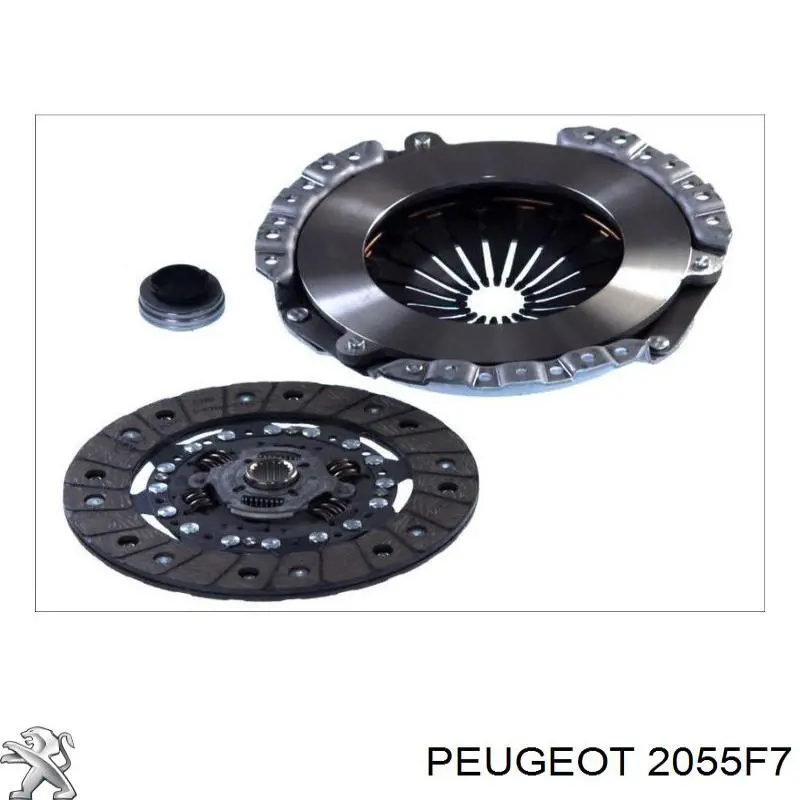 2055F7 Peugeot/Citroen диск сцепления