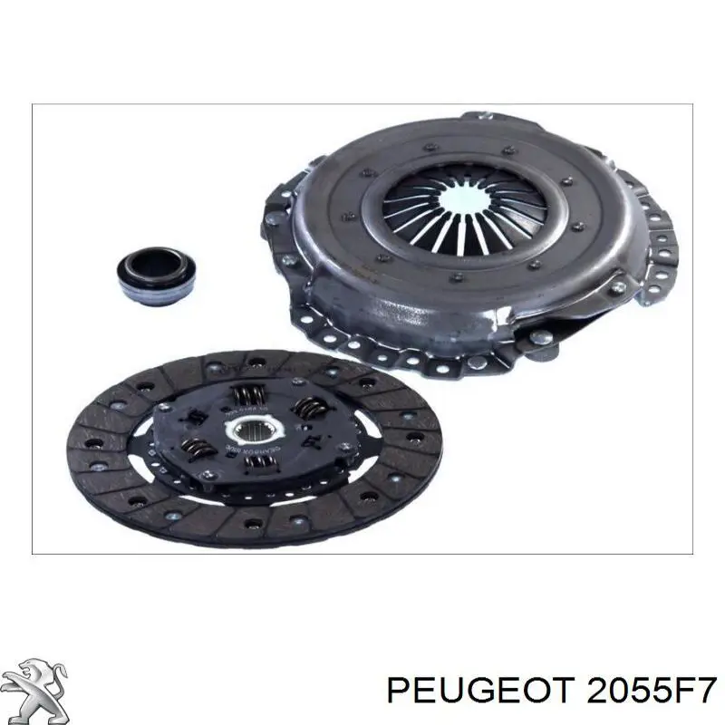 Купить 2055F7 Peugeot/Citroen Диск сцепления