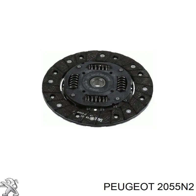 2055N2 Peugeot/Citroen диск сцепления