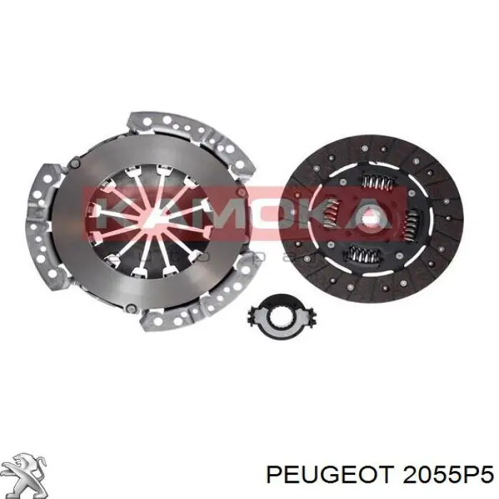 2055P5 Peugeot/Citroen Диск сцепления ведомый
