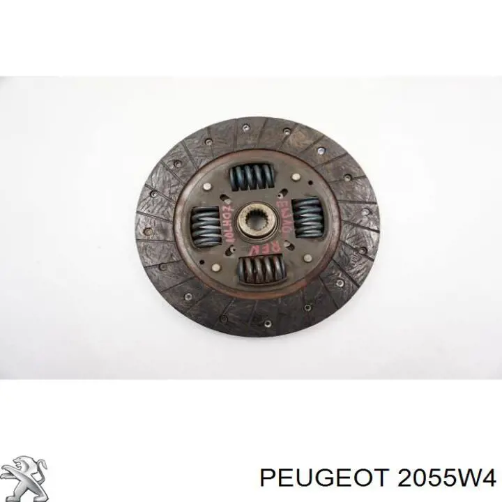 Диск сцепления Peugeot/Citroen 2055W4