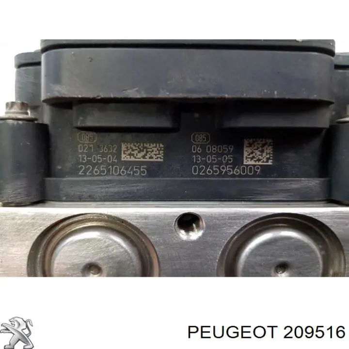 209516 Peugeot/Citroen Цилиндр сцепления, главный