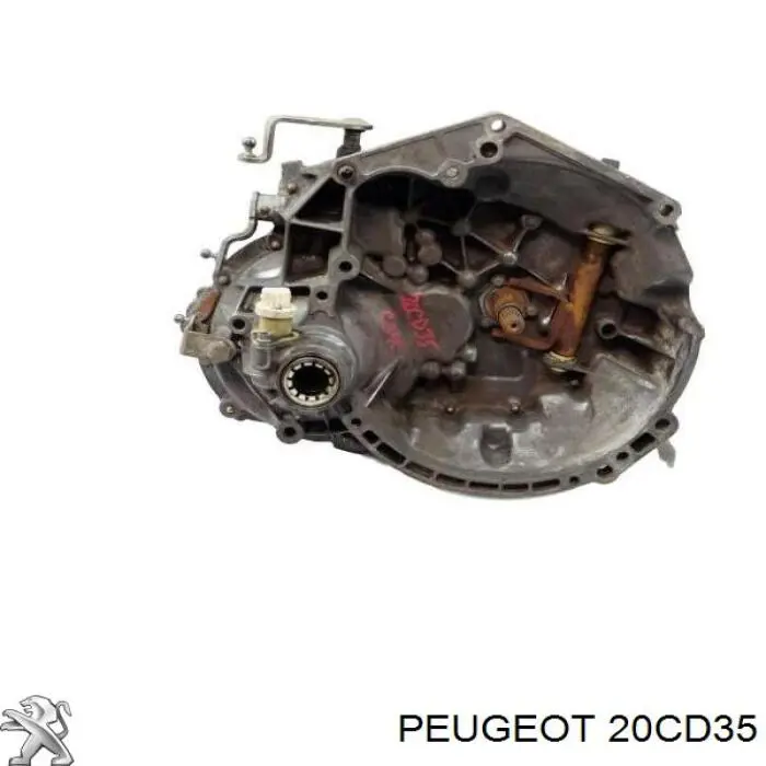 20CD35 Peugeot/Citroen кпп в сборе (механическая коробка передач)