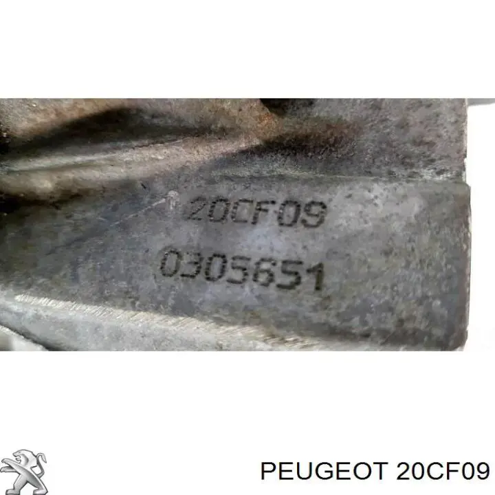 Купить 20CF09 Peugeot/Citroen МКПП в сборе