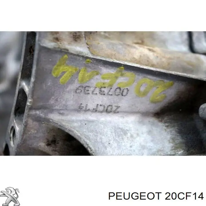 20CP15 Peugeot/Citroen caixa de mudança montada (caixa mecânica de velocidades)
