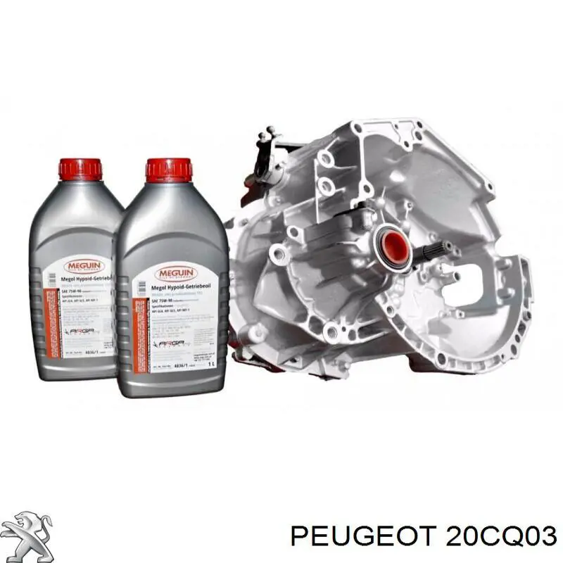 20CQ63 Peugeot/Citroen КПП в сборе