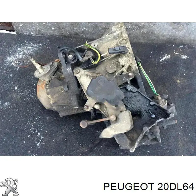 20DL64 Peugeot/Citroen КПП в сборе