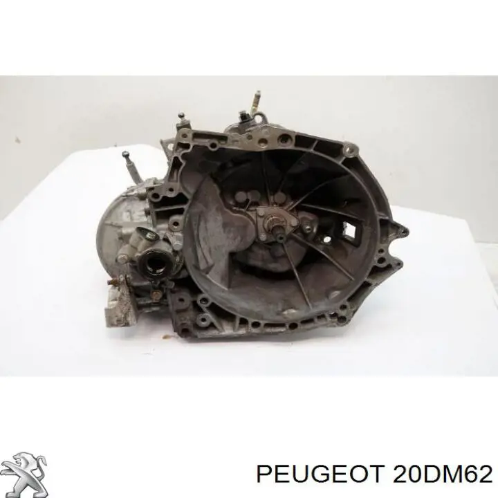 20DM62 Peugeot/Citroen caixa de mudança montada (caixa mecânica de velocidades)