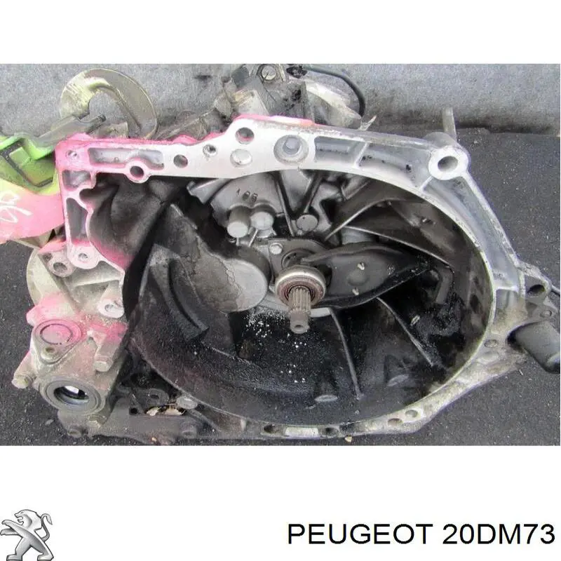 Caixa de Mudança montada (caixa mecânica de velocidades) para Peugeot 207  WA, WC