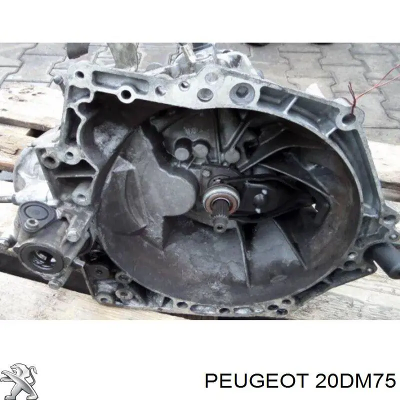 КПП в сборе 20DM75 Peugeot/Citroen