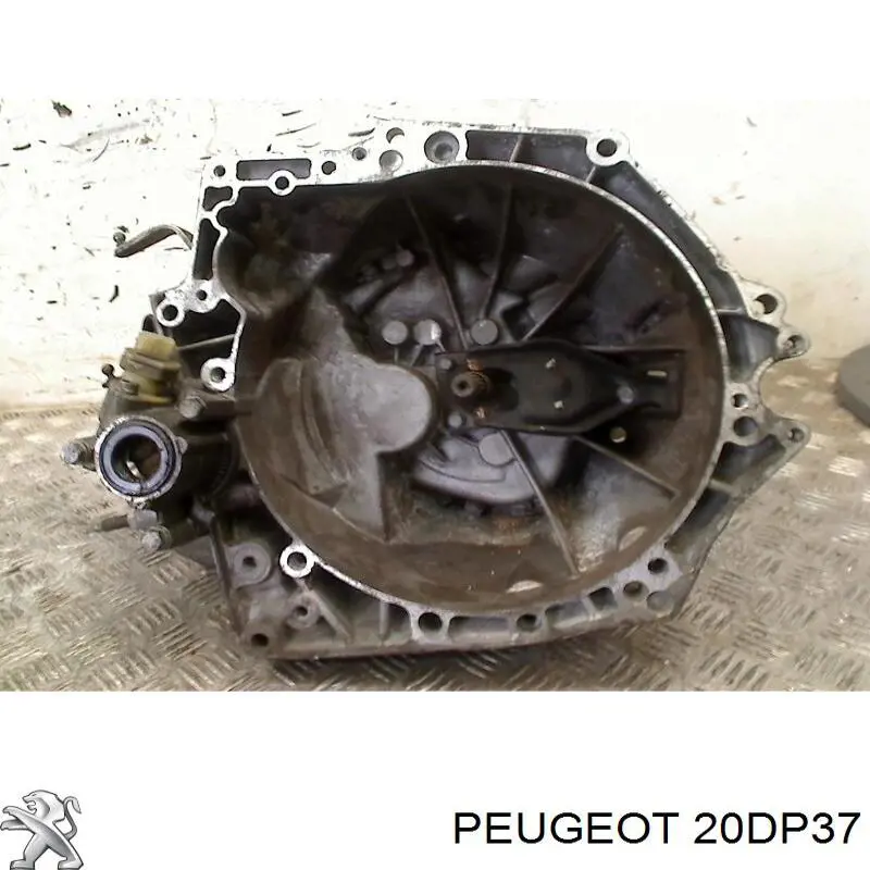 20DP37 Peugeot/Citroen caixa de mudança montada (caixa mecânica de velocidades)