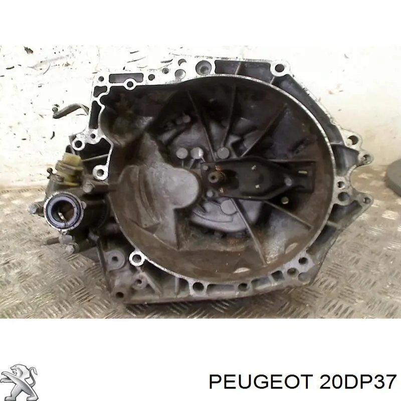 КПП в сборе 20DP37 Peugeot/Citroen