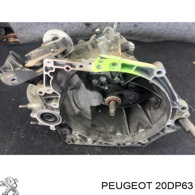 20DP63 PEUGEOT Caja de cambios original y equivalente