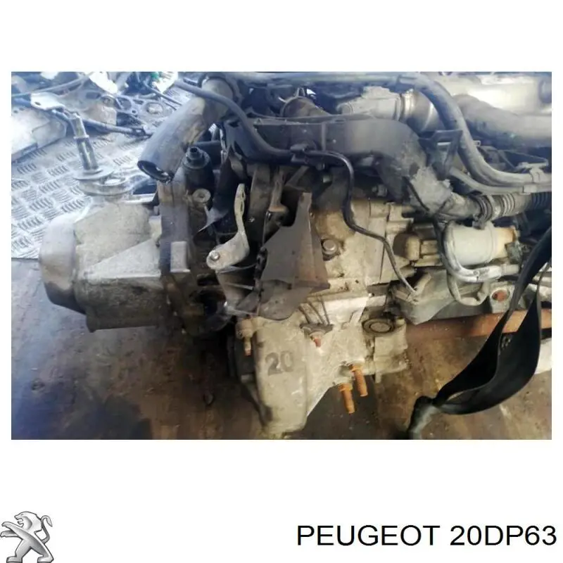 КПП в сборе 20DP63 Peugeot/Citroen