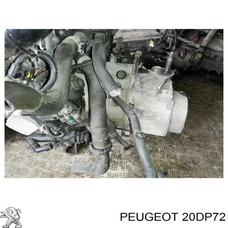 КПП в сборе 20DP72 Peugeot/Citroen