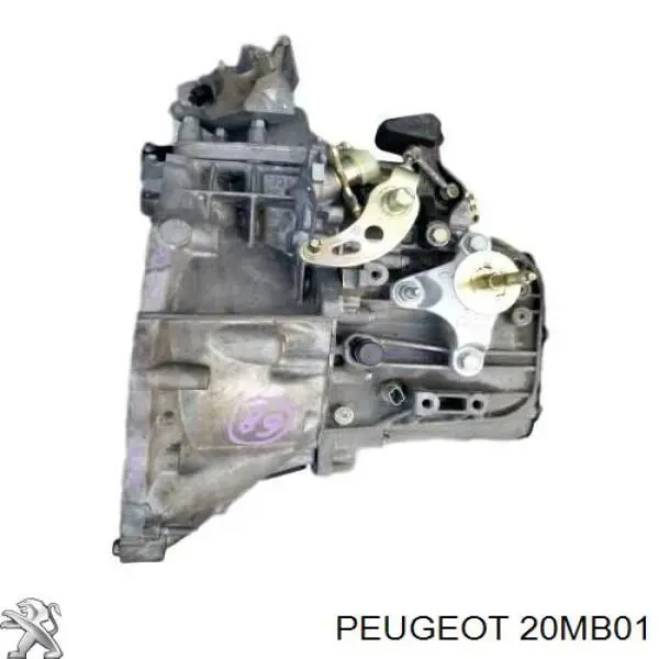 2222YV Peugeot/Citroen caixa de mudança montada (caixa mecânica de velocidades)