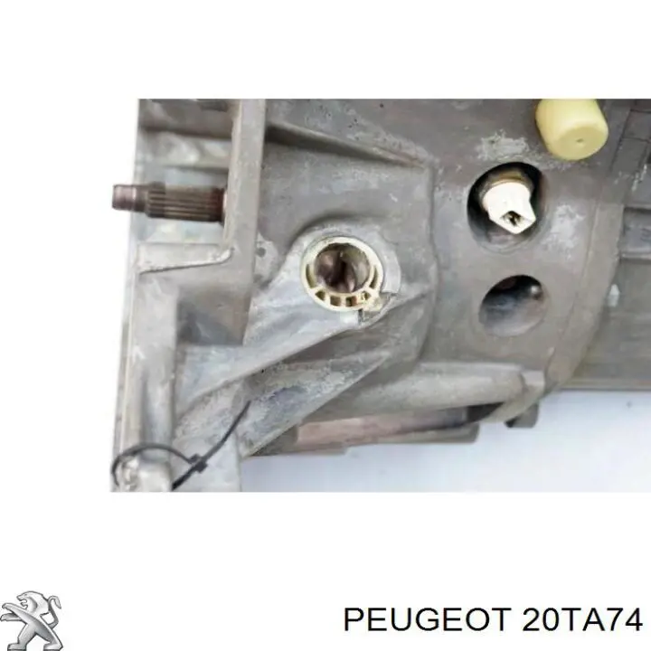 2201TF Peugeot/Citroen caixa de mudança montada (caixa mecânica de velocidades)