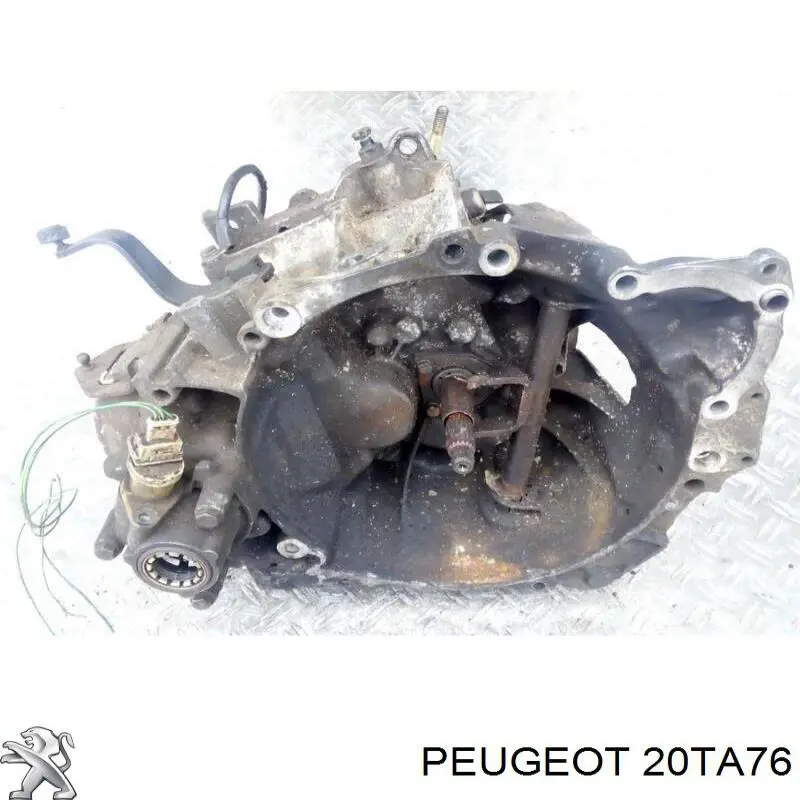 20TA76 Peugeot/Citroen кпп в сборе (механическая коробка передач)