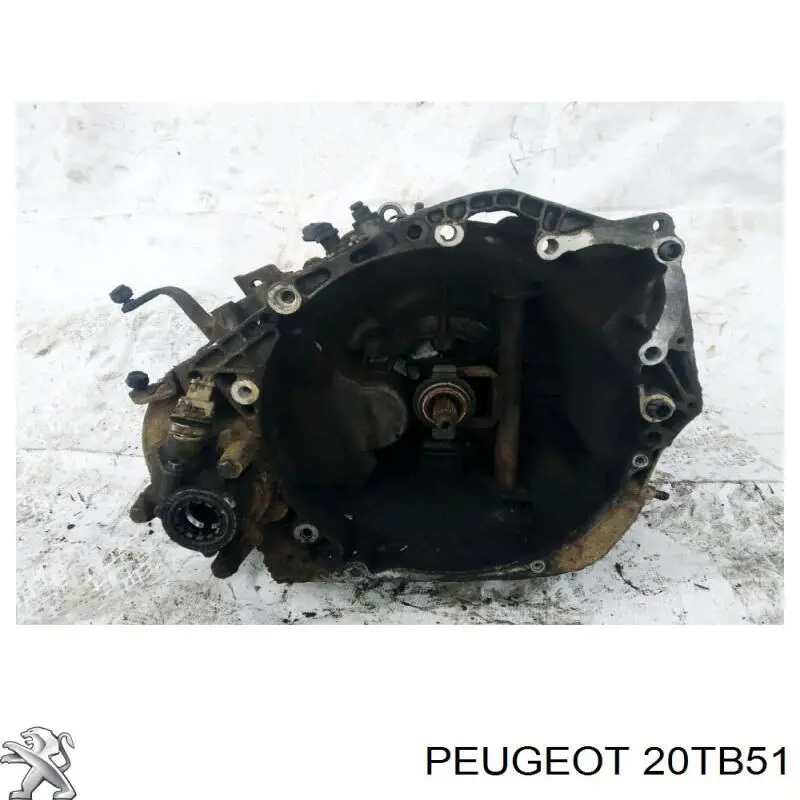 КПП в сборе 2222K6 Peugeot/Citroen