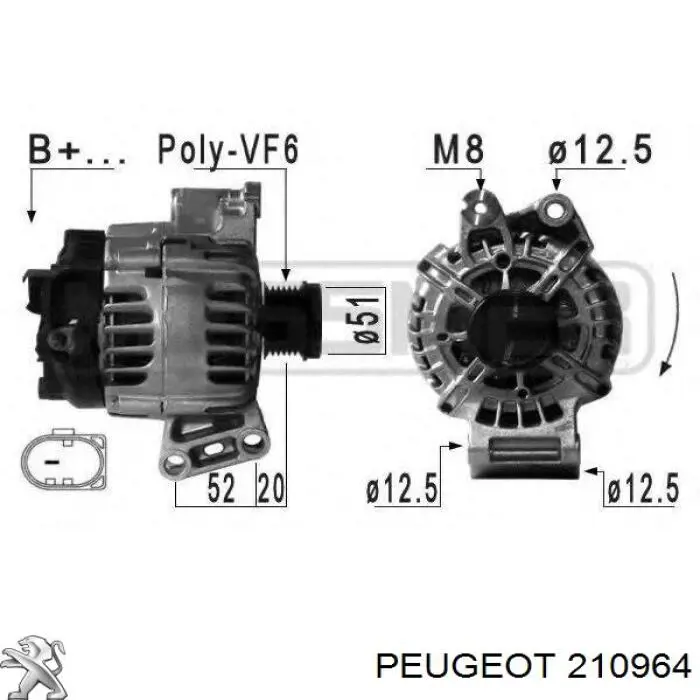 210964 Peugeot/Citroen 