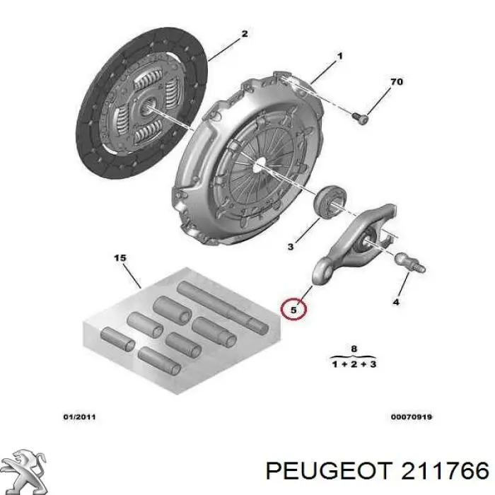 Forquilha de embraiagem Peugeot/Citroen 211766 preço, a partir de 19,16 USD