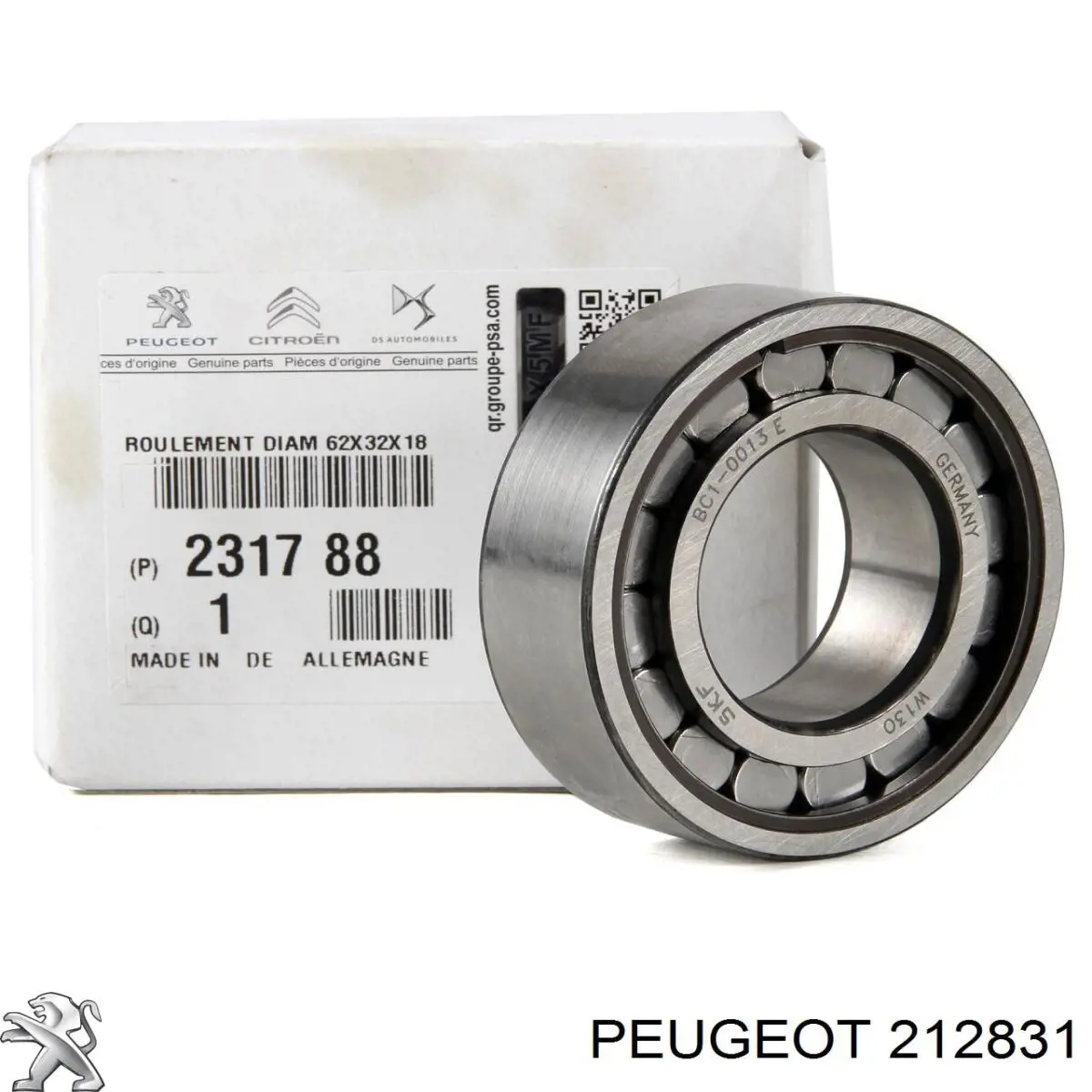 Клипса педали троса сцепления 212831 Peugeot/Citroen