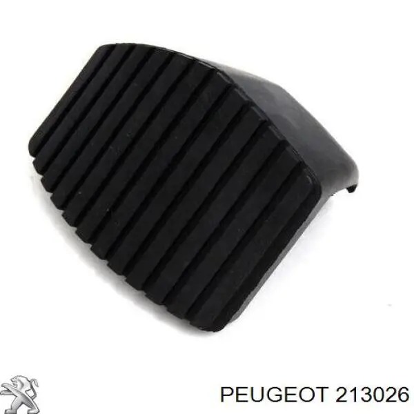 213026 Peugeot/Citroen placa sobreposta de pedal de embraiagem