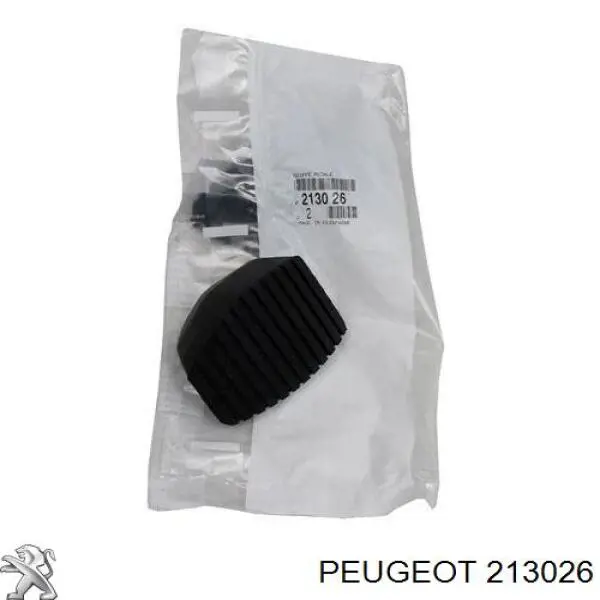 Revestimiento del pedal, pedal de embrague 213026 Peugeot/Citroen
