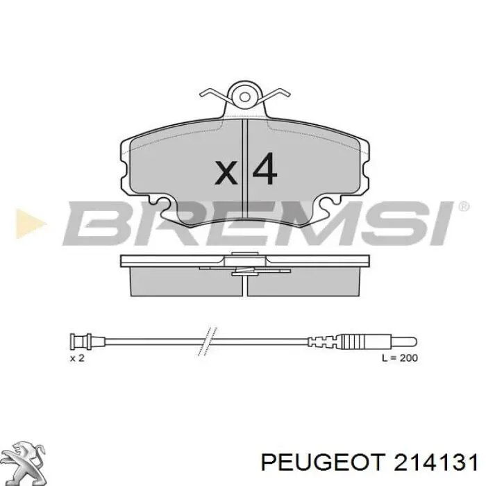 214131 Peugeot/Citroen 