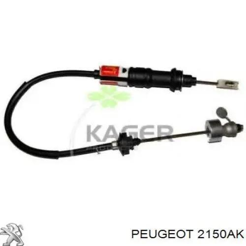 Трос сцепления 2150AK Peugeot/Citroen