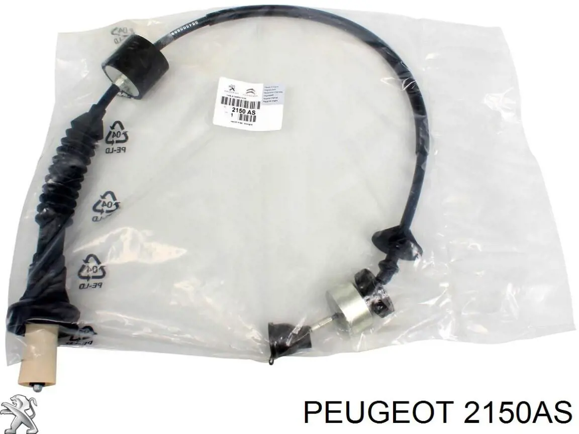 Cable de embrague 2150AS Peugeot/Citroen