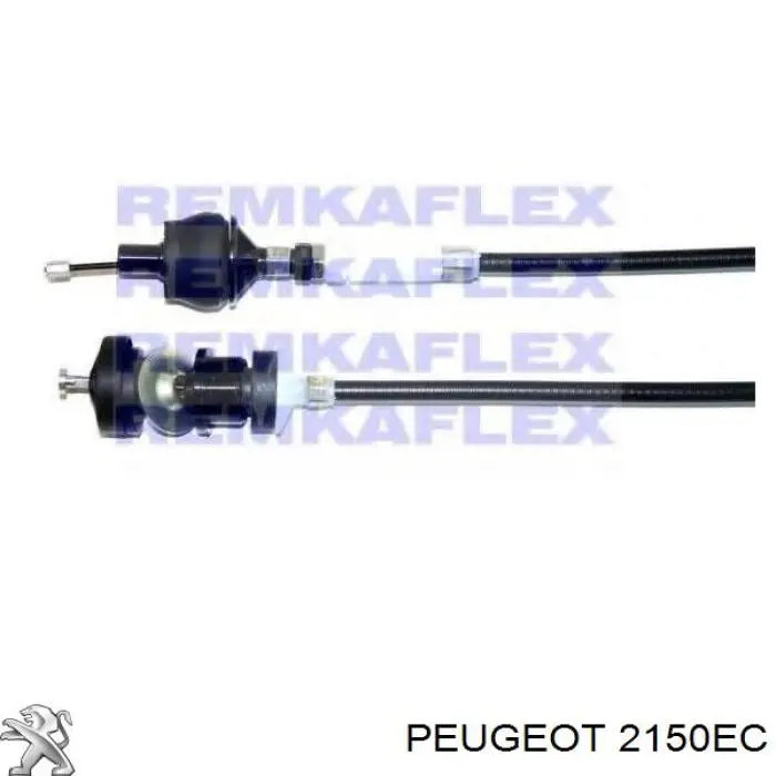 2150EC Peugeot/Citroen Cabo de embraiagem