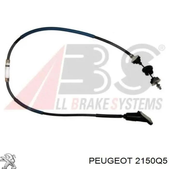 Cable de embrague 2150Q5 Peugeot/Citroen