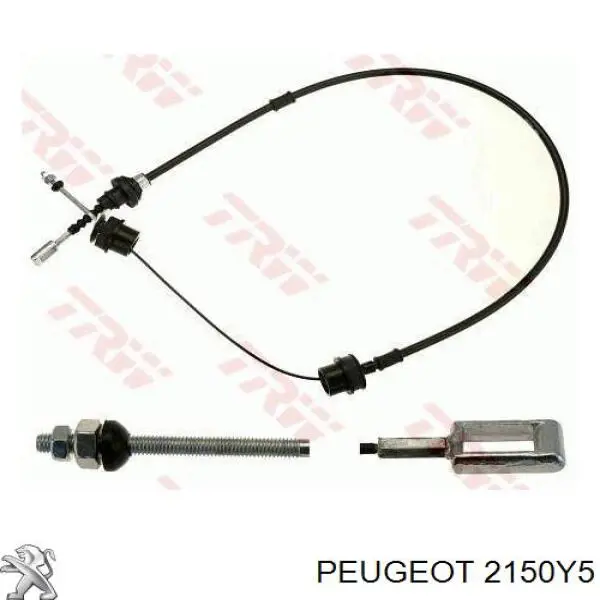 Cable de embrague 2150Y5 Peugeot/Citroen