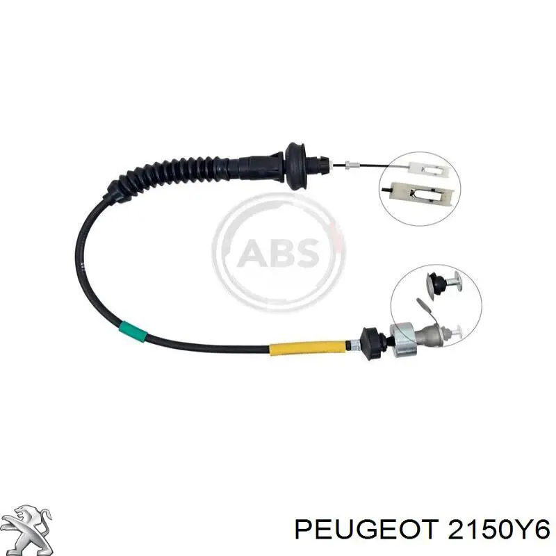 Купить 2150Y6 Peugeot/Citroen Трос сцепления