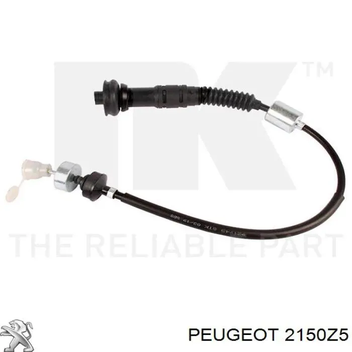 Cable de embrague 2150Z5 Peugeot/Citroen